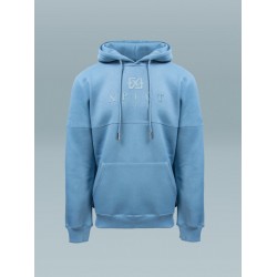- 21 - XPLCT STUDIOS BRAND HOODIE - AQUA